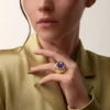 Pierścionek Cartier Libre Tuttitutti, ametyst, diamenty