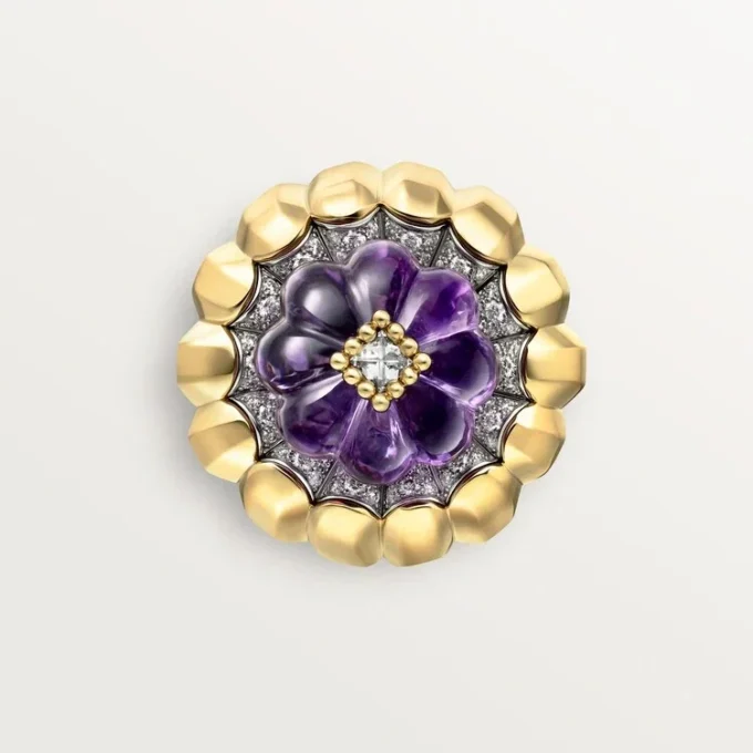 Pierścionek Cartier Libre Tuttitutti, ametyst, diamenty