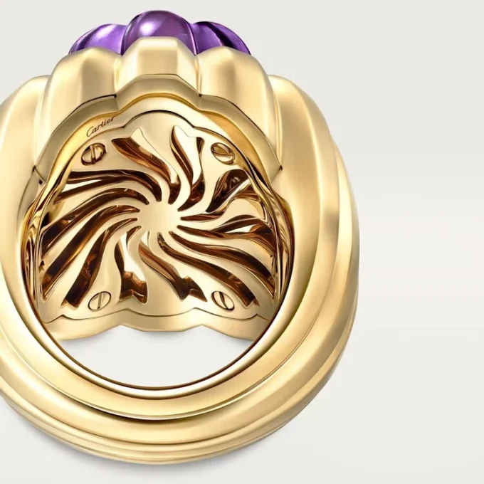 Pierścionek Cartier Libre Tuttitutti, ametyst, diamenty