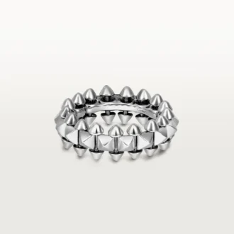 Pierścionek Clash De Cartier – białe złoto, model średni | Cartier Us