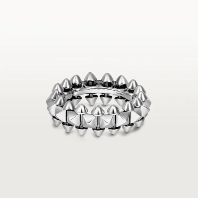 Pierścionek Clash De Cartier – białe złoto, model średni | Cartier Us
