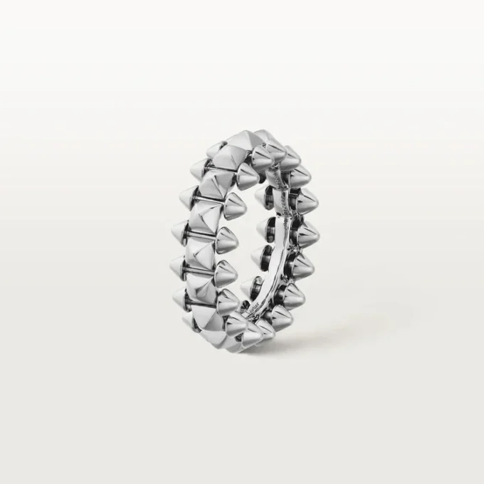 Pierścionek Clash De Cartier – białe złoto, model średni | Cartier Us