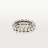 Pierścionek Clash De Cartier, model średni – białe złoto – Cartier