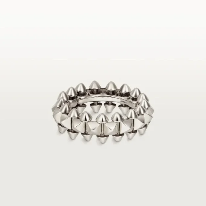 Pierścionek Clash De Cartier, model średni – białe złoto – Cartier