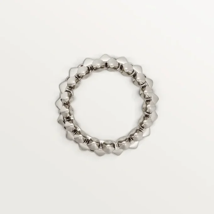 Pierścionek Clash De Cartier, model średni – białe złoto – Cartier