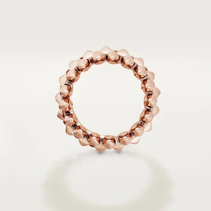 Pierścionek Clash De Cartier, model średni – różowe złoto – Cartier