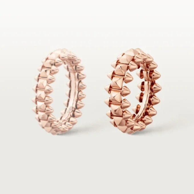Pierścionek Clash De Cartier, model średni – różowe złoto – Cartier