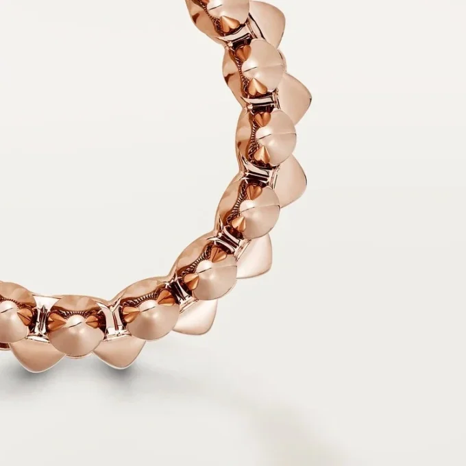 Pierścionek Clash De Cartier, model średni – różowe złoto – Cartier