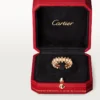 Pierścionek Clash De Cartier, model średni – różowe złoto – Cartier