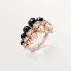Pierścionek Clash De Cartier, onyks, model w rozmiarze XL, diamenty