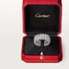 Pierścionek Clash De Cartier, podwójny rząd