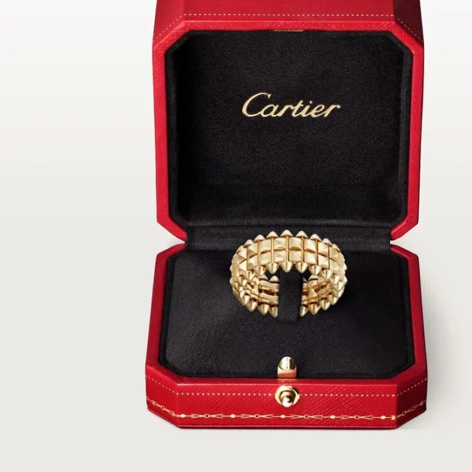 Pierścionek Clash De Cartier, podwójny rząd