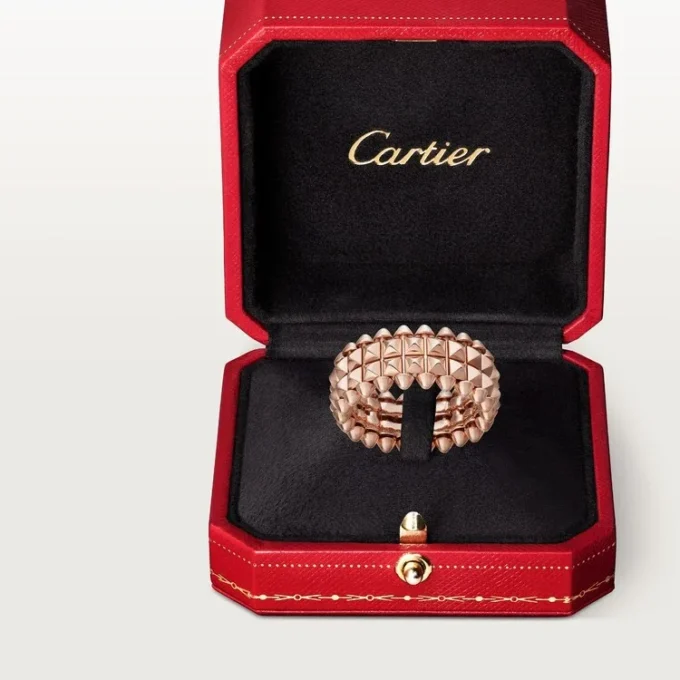 Pierścionek Clash De Cartier, podwójny rząd