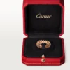 Pierścionek Clash De Cartier – różowe złoto, mały model | Cartier Us