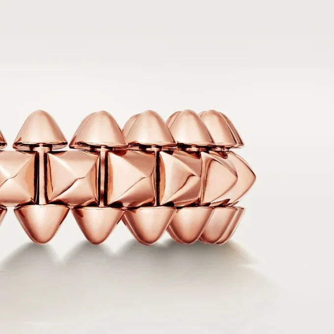 Pierścionek Clash De Cartier – różowe złoto, mały model | Cartier Us