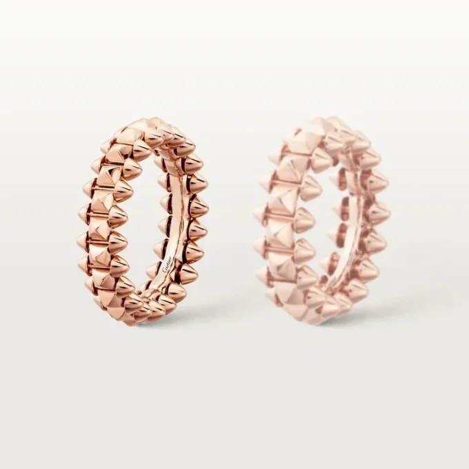 Pierścionek Clash De Cartier – różowe złoto, mały model | Cartier Us