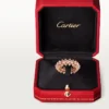 Pierścionek Clash De Cartier, różowy chalcedon