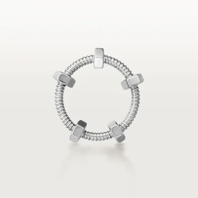 Pierścionek Ecrou De Cartier – białe złoto – Cartier
