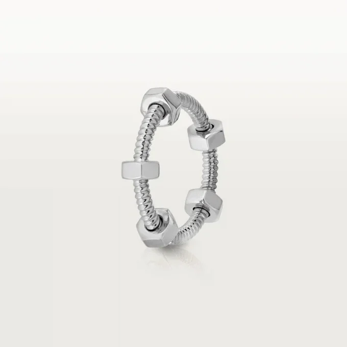 Pierścionek Ecrou De Cartier – białe złoto – Cartier