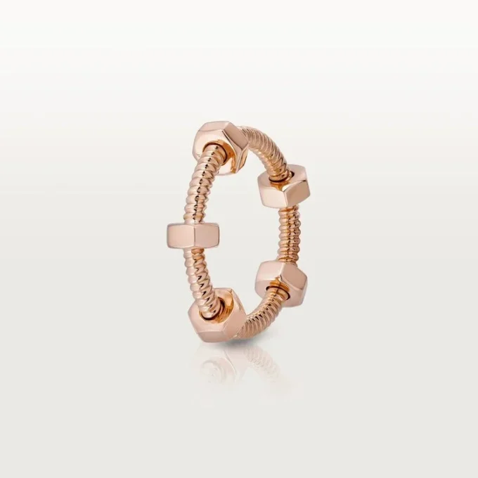 Pierścionek Ecrou De Cartier – różowe złoto – Cartier