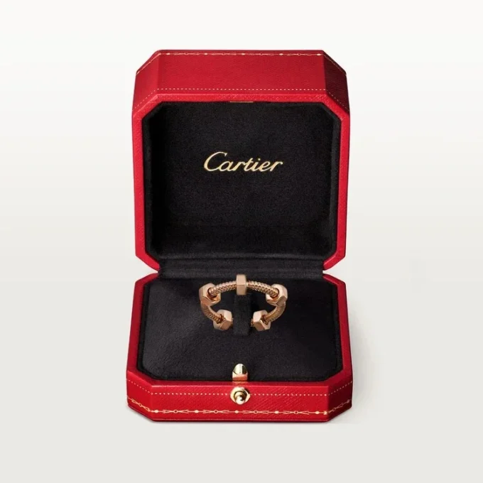 Pierścionek Ecrou De Cartier – różowe złoto – Cartier