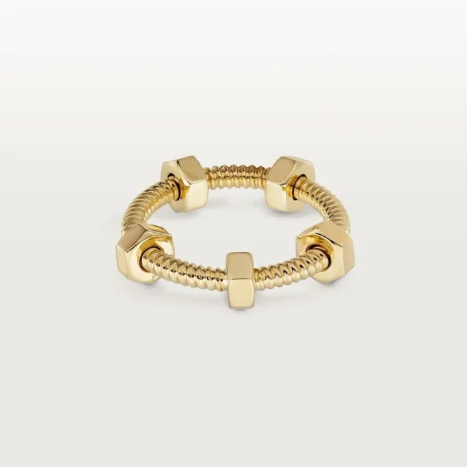 Pierścionek Ecrou De Cartier – żółte złoto – Cartier