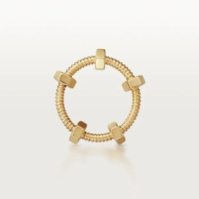 Pierścionek Ecrou De Cartier – żółte złoto – Cartier