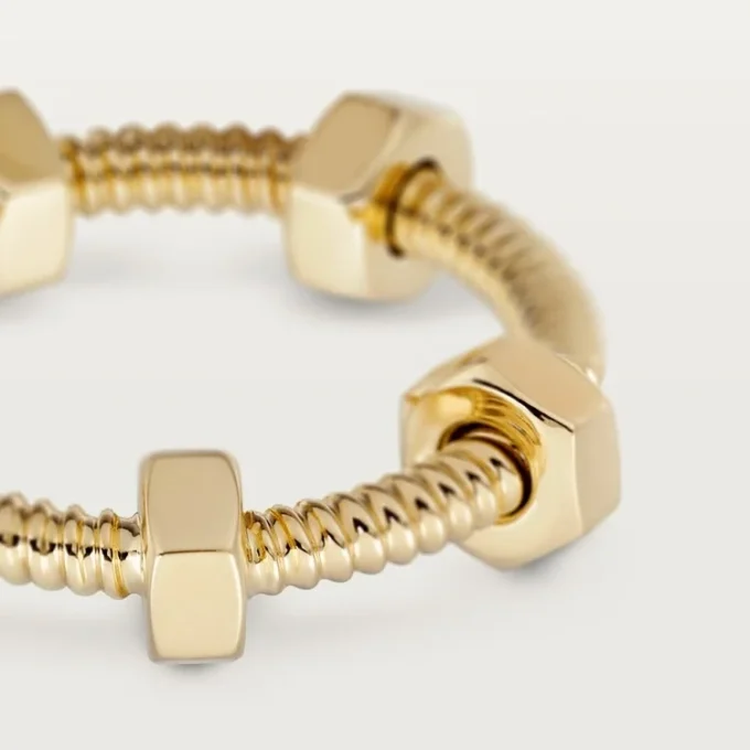 Pierścionek Ecrou De Cartier – żółte złoto – Cartier
