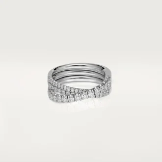Pierścionek Etincelle De Cartier – białe złoto, diamenty – Cartier