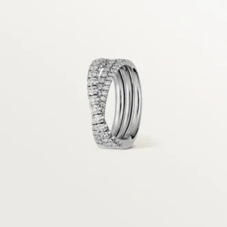 Pierścionek Etincelle De Cartier – białe złoto, diamenty – Cartier