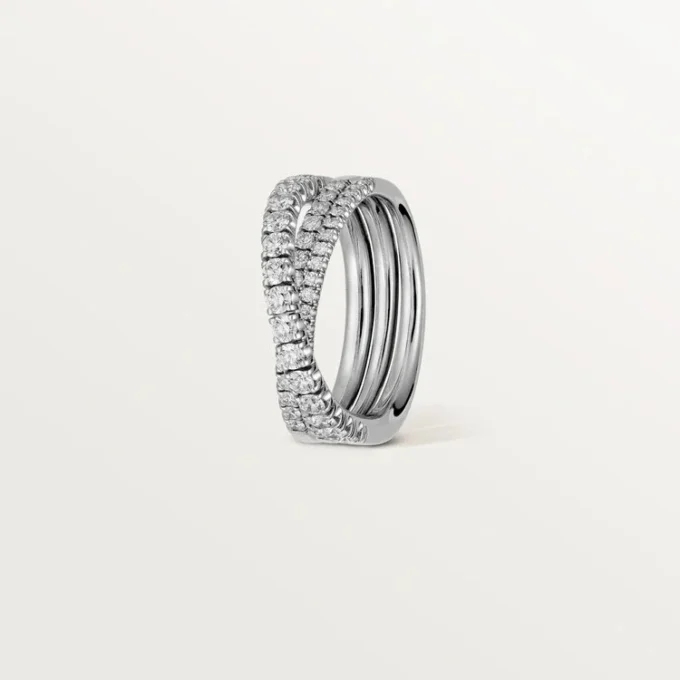 Pierścionek Etincelle De Cartier – białe złoto, diamenty – Cartier