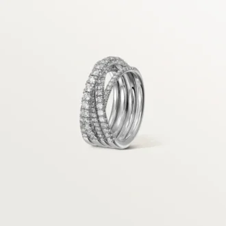 Pierścionek Etincelle De Cartier – białe złoto, diamenty – Cartier