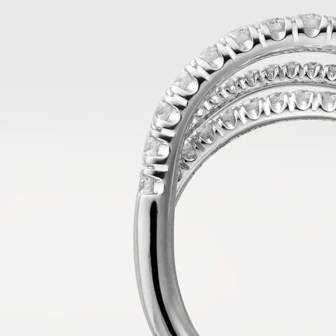 Pierścionek Etincelle De Cartier – białe złoto, diamenty – Cartier