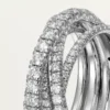 Pierścionek Etincelle De Cartier – białe złoto, diamenty – Cartier