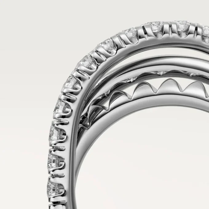 Pierścionek Etincelle De Cartier – białe złoto, diamenty – Cartier