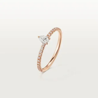 Pierścionek Etincelle De Cartier – różowe złoto, diamenty – Cartier