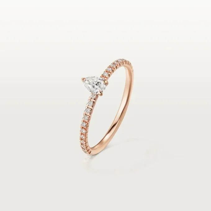 Pierścionek Etincelle De Cartier – różowe złoto, diamenty – Cartier Pierścionek Etincelle De Cartier – różowe złoto, diamenty – Cartier