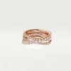 Pierścionek Etincelle De Cartier – różowe złoto, diamenty – Cartier