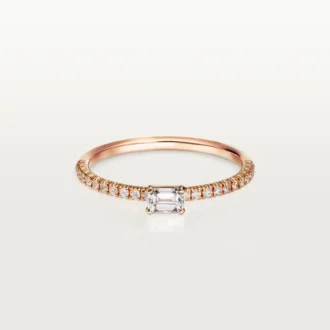 Pierścionek Etincelle De Cartier – różowe złoto, diamenty – Cartier