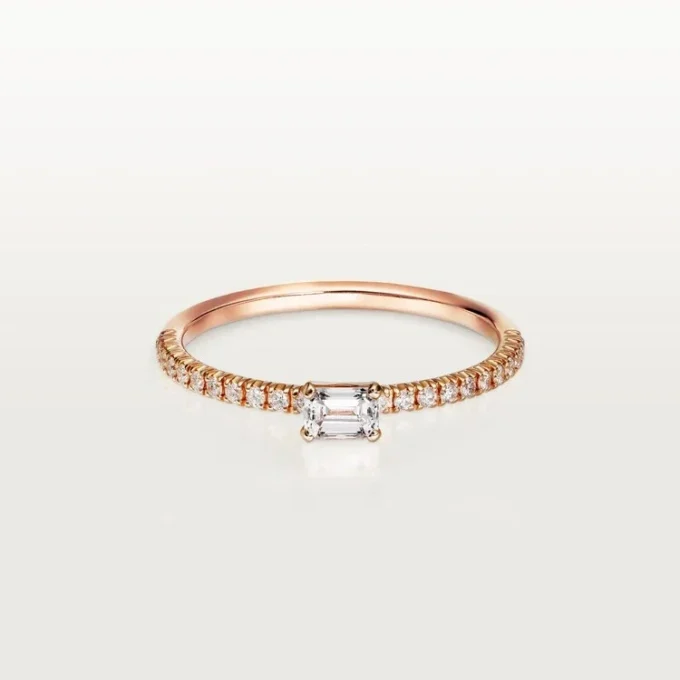 Pierścionek Etincelle De Cartier – różowe złoto, diamenty – Cartier Pierścionek Etincelle De Cartier – różowe złoto, diamenty – Cartier