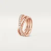 Pierścionek Etincelle De Cartier – różowe złoto, diamenty – Cartier