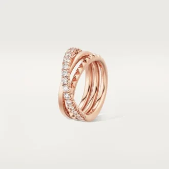 Pierścionek Etincelle De Cartier – różowe złoto, diamenty – Cartier