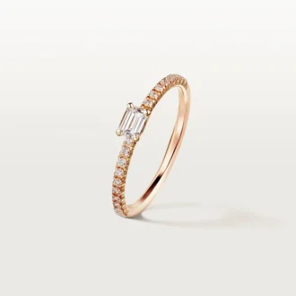 Pierścionek Etincelle De Cartier – różowe złoto, diamenty – Cartier
