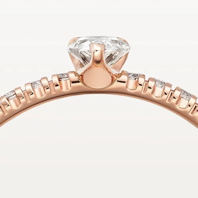 Pierścionek Etincelle De Cartier – różowe złoto, diamenty – Cartier Pierścionek Etincelle De Cartier – różowe złoto, diamenty – Cartier