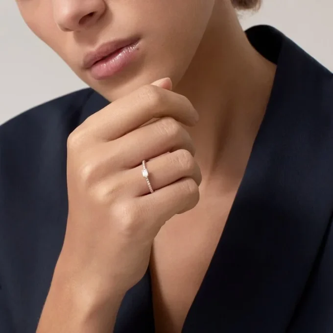 Pierścionek Etincelle De Cartier – różowe złoto, diamenty – Cartier Pierścionek Etincelle De Cartier – różowe złoto, diamenty – Cartier