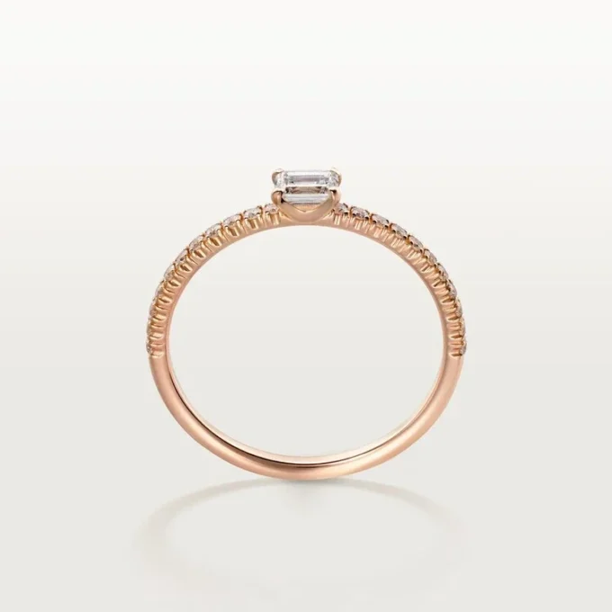 Pierścionek Etincelle De Cartier – różowe złoto, diamenty – Cartier Pierścionek Etincelle De Cartier – różowe złoto, diamenty – Cartier