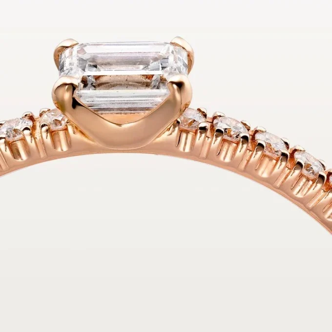 Pierścionek Etincelle De Cartier – różowe złoto, diamenty – Cartier Pierścionek Etincelle De Cartier – różowe złoto, diamenty – Cartier