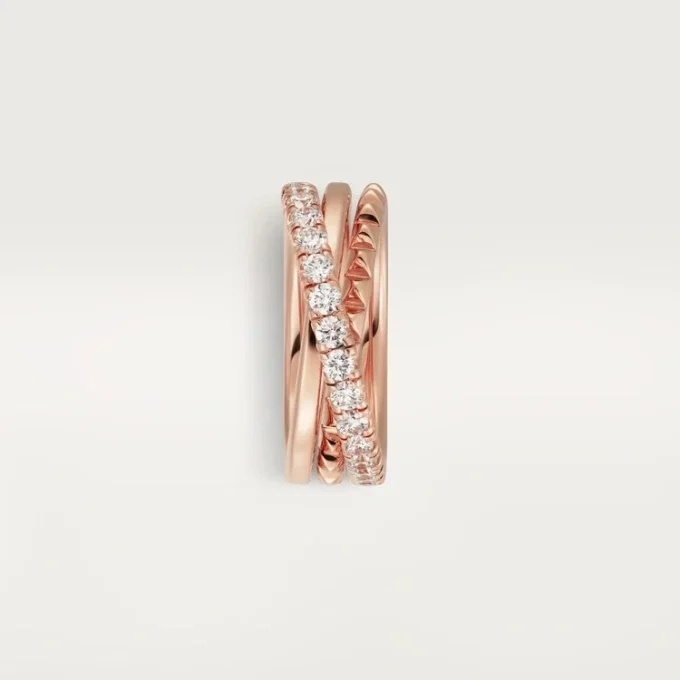 Pierścionek Etincelle De Cartier – różowe złoto, diamenty – Cartier