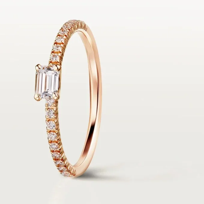 Pierścionek Etincelle De Cartier – różowe złoto, diamenty – Cartier Pierścionek Etincelle De Cartier – różowe złoto, diamenty – Cartier