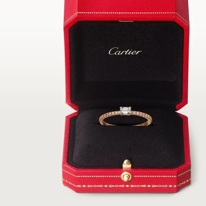 Pierścionek Etincelle De Cartier – różowe złoto, diamenty – Cartier Pierścionek Etincelle De Cartier – różowe złoto, diamenty – Cartier
